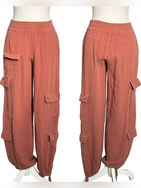urban outfitters wide leg cargo pants